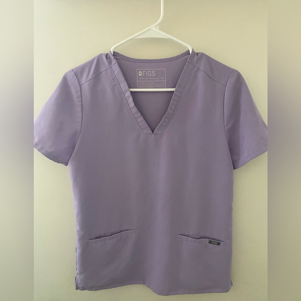 Figs Women’s XS Lavender Dew Casma Top